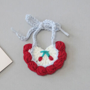 Small/Medium plush crochet bibs clothes outfits - MXM-57